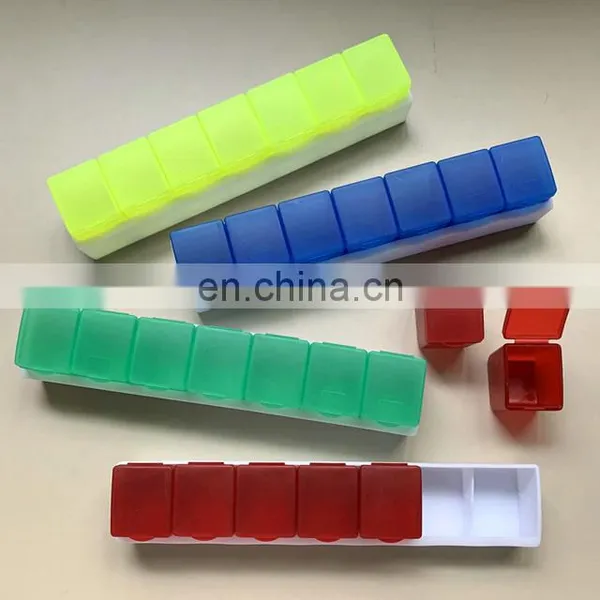 Travel 7 Day Pill Case With 7 Separated Compartments photo-3