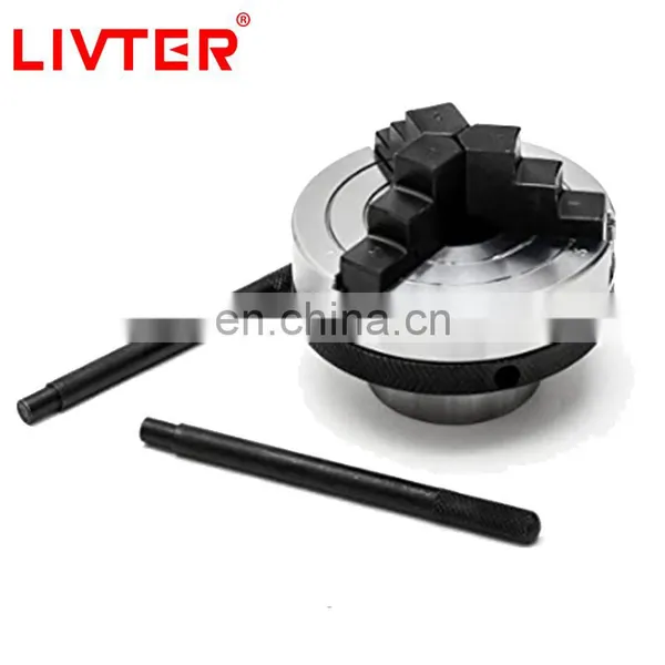 3in 3 Jaw Self Centering Wood Turning Lathe Chuck Wood Lathe Chuck photo-3