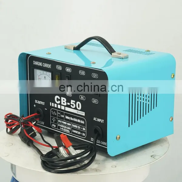 Portable Lithium 12/24V Automatic CB-10 CB-20 CB-30 Car Battery Charger photo-3