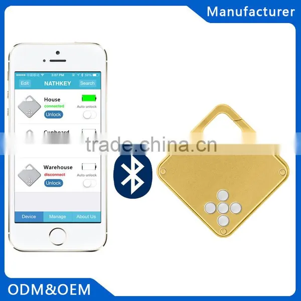 Nathkey Bluetooth Smart Lock Letters Combination Padlock