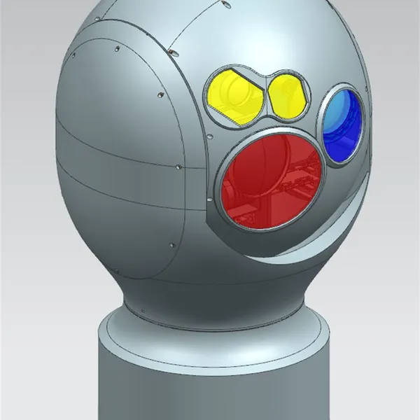 High Speed PTZ Custom Radar Detection Photoelectric System Linkage