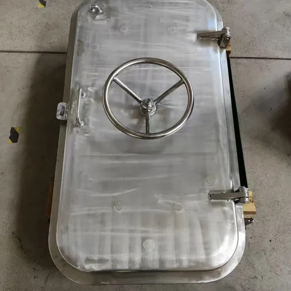 Quick Action Hatch Door Single or Double for Marine Ship Use-Weatherproof Aluminum Steel ABS Material CCS Certified photo-2