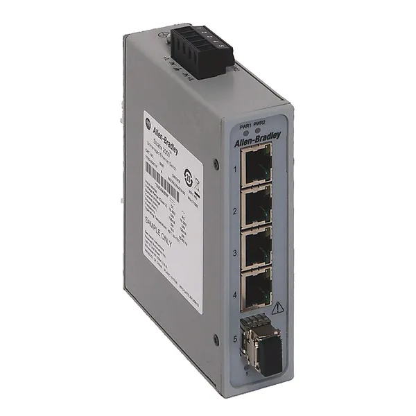 Allen Bradley 1783-US4T1F Stratix 2000 4T+1F Порт Неуправляемый коммутатор