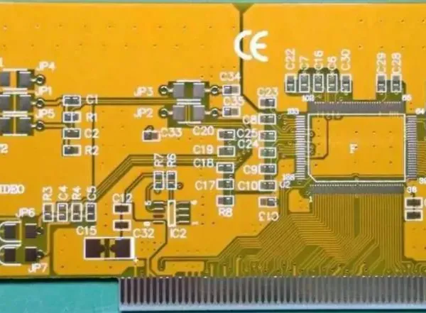 8 layers, 3rd order gold finger circuit board PCB