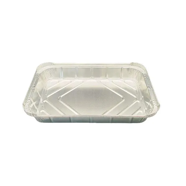 Large Capacity Aluminum Foil Container 2200ml Rectangular Baking Tray photo-3