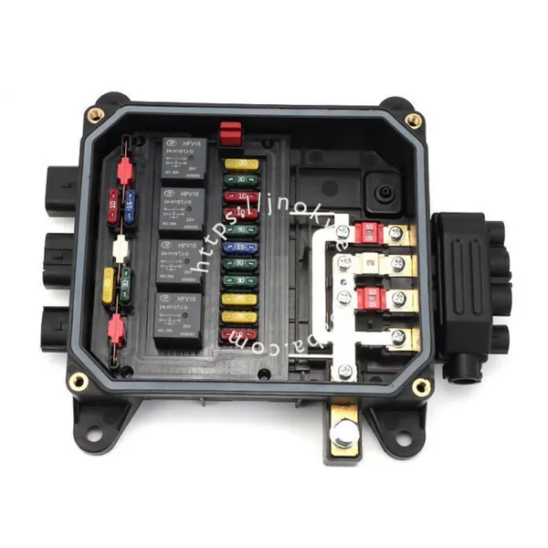 Original Excavator Fuse Box 12824424 for Sany Excavator Genuine Electrical Replacement Parts photo-2