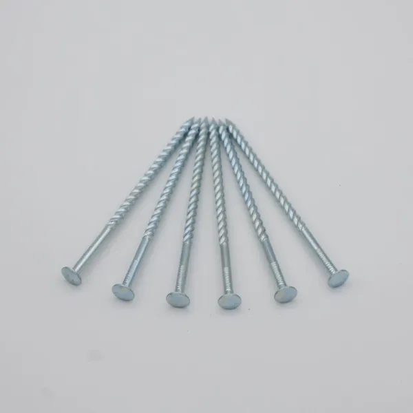 Galvanized Spiral Shank Deck Nails Q195 for Wooden Deck Construction
