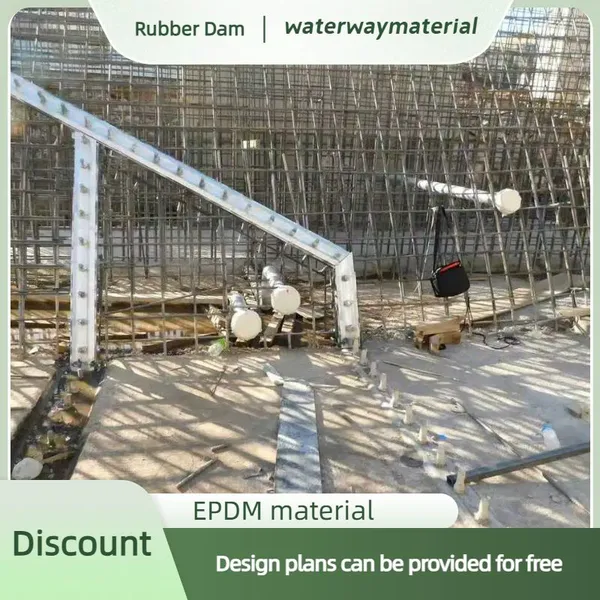 Durable Rubber Weir Dam for Irrigation and Flood Control photo-2