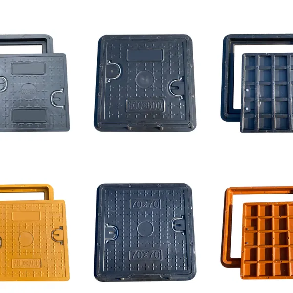 FRP Manhole Cover With Mill Test Report for Quality Assurance photo-3