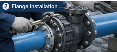 PVC Flange Check Valve JIS Standard Non Return Valve for Pipeline System photo-3