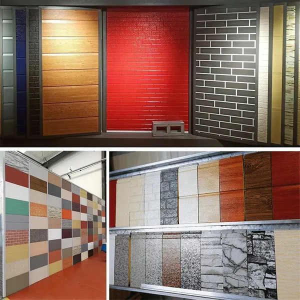 Hot Selling 16mm Thick PU Sandwich Panels Walls, Self-adhesive Wall Panels for Building Exterior Walls photo-4