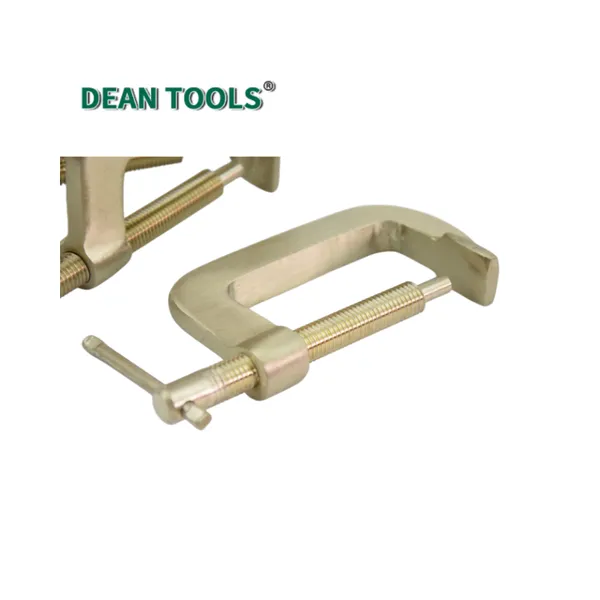 Non Sparking G-Clamp,G-Type Frame Design,Heavy Duty Clamping Structure,Strong Holding Force photo-5