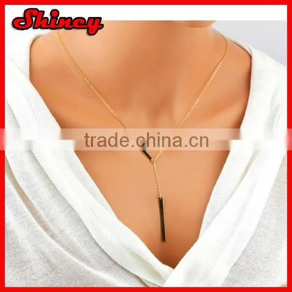 Colorful Crystal Charm Alloy Necklace Fashion Women Jewelry