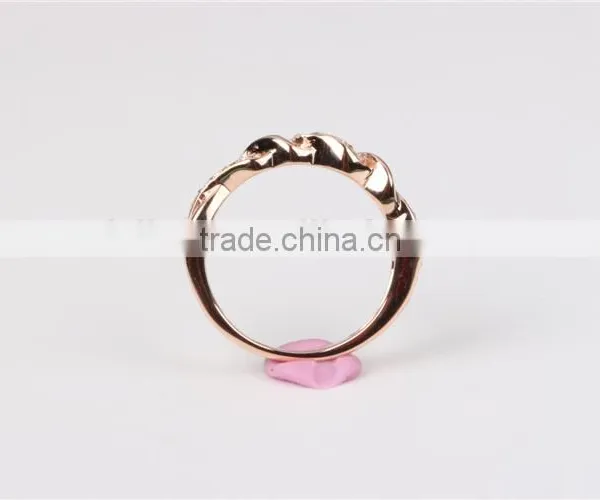 New Arriving 10k Rose Gold Latest Wedding Women Ring Designs photo-4
