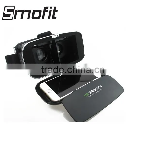 New 2016 Product Idea vr Box Cardboard Intelligent Glasses VR Shinecon 3d Glasses Virtual Reality From Smofit photo-4