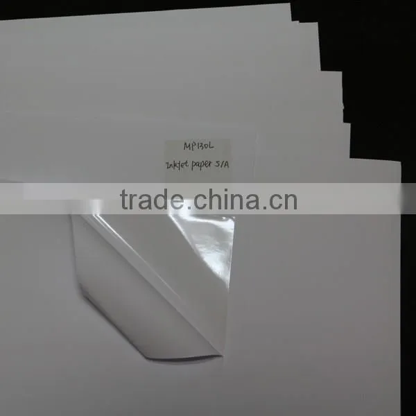 High Tack Self Adheisve 128g Matte Coated Paper photo-3