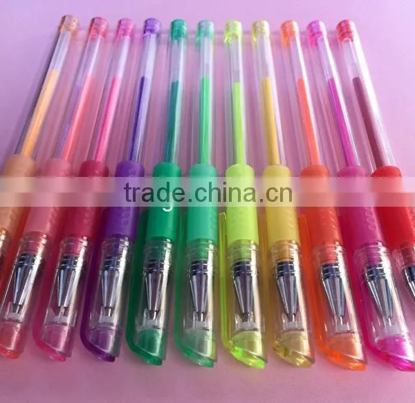 Gel-Ink Gel Pen's Ink Type and Normal Gel Pen's Ink Feature Gel Pen 48-piece Value Set photo-2