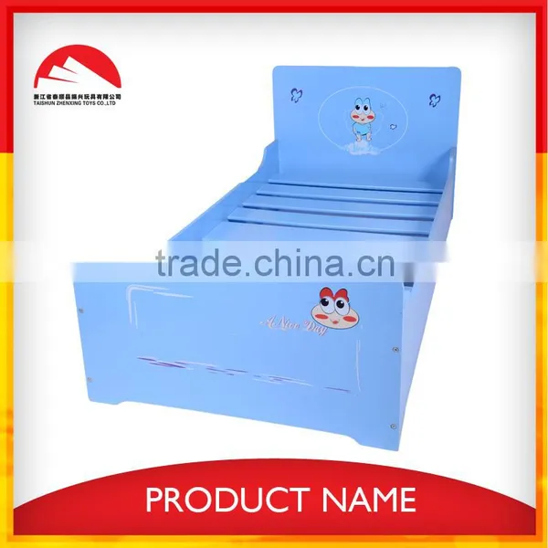 Blue Carton Kids Wooden Bed