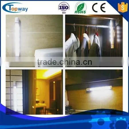 Rotate Stick or Hung Automatic LED Human Sensor Wireless Night Tube Light photo-5