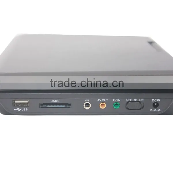 Super Electronic Shock Resistance 7 Inch Lcd Screen Rechargable Portable Dvd Player photo-4
