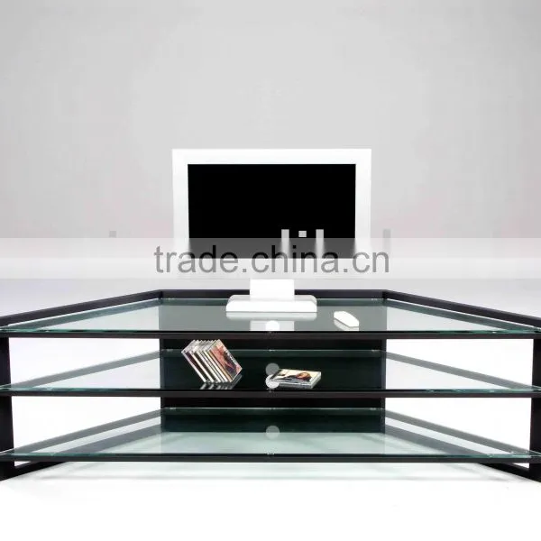 Modern TV Stand/ Black TV Showcase
