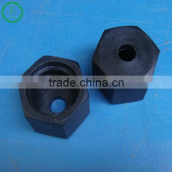High Quality Cnc Machining Black Nylon Bearing Bushing photo-2
