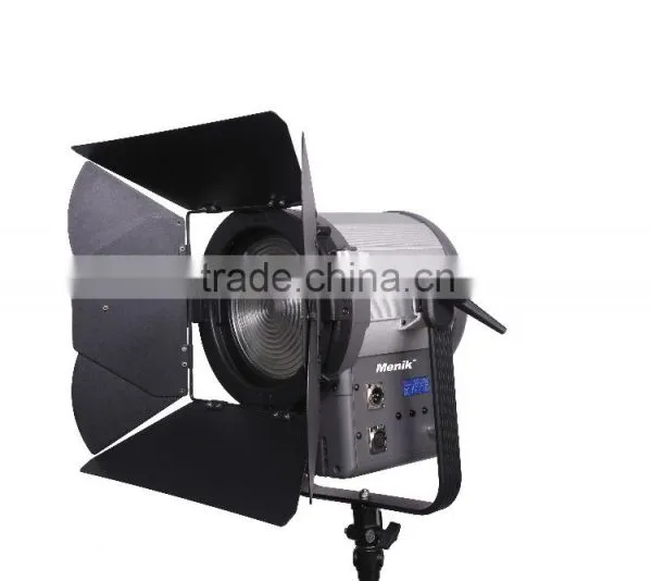 Menik SR-2000B 200W Focus and Color Temperature Adjustable Fresnel Lens LED Spotlight photo-5