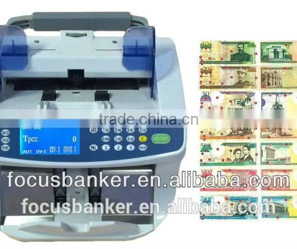 (Good Price ! ) Portable Cash Counting Machine for Many Currency Including Moldovan Leu(MDL) photo-6
