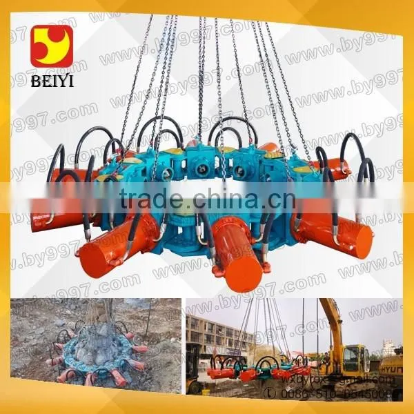 2015 Most Advanced Round Excavator Parts Hydraulic Pile Breaker,pile Cuttingmachine,pile Head Breaker photo-4
