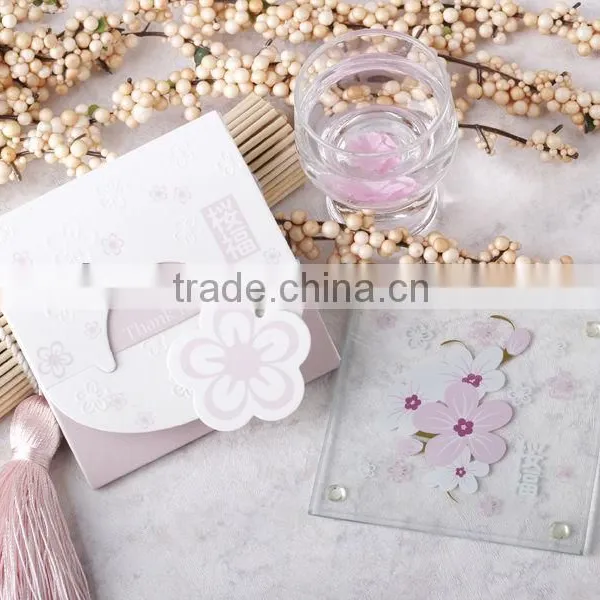 Popular Wedding Glass Coaster