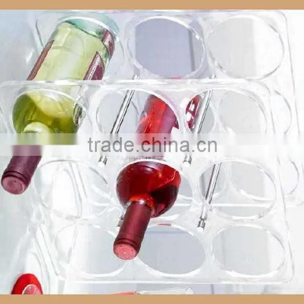 Clear Acrylic Wine Rack Shelf ,wine Bottle Holder photo-3