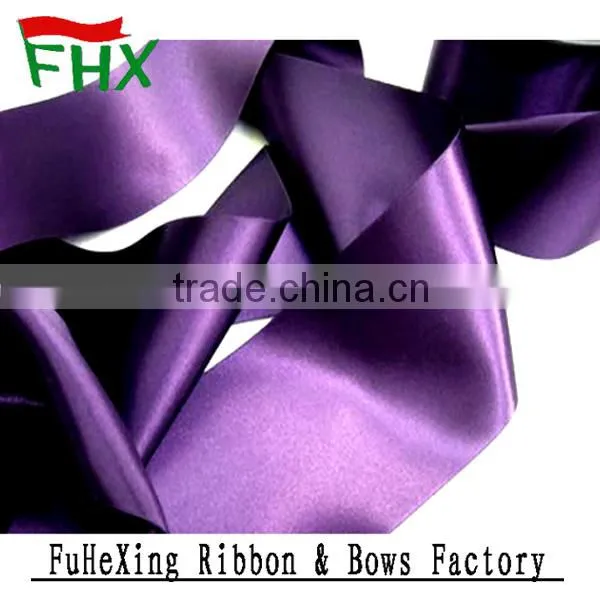 China Wholesale Purple Wedding 5 Inch Satin Ribbon
