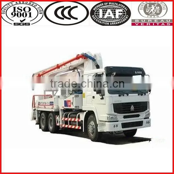 2015 New Brand SINOTRUK 10 Wheel Concrete Pump Trucks for Sale