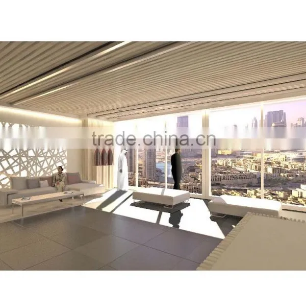 White and Gray Color Extruded Aluminum Profile for Decoration photo-4