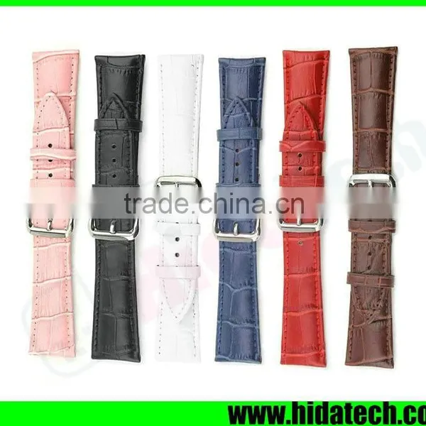 Wholesale Crocodile Pattern Genuine Leather Strap for Apple Watch Band photo-4