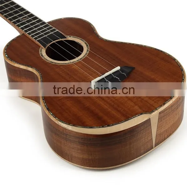 All Solid Koa Wood Hawaii Ukuleles,high Gloss Finish With Golden Hareware photo-3