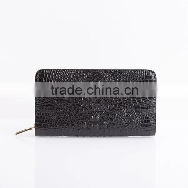 2015 New Emboss Brand Latest Design Genuine Leather Men Purses photo-3