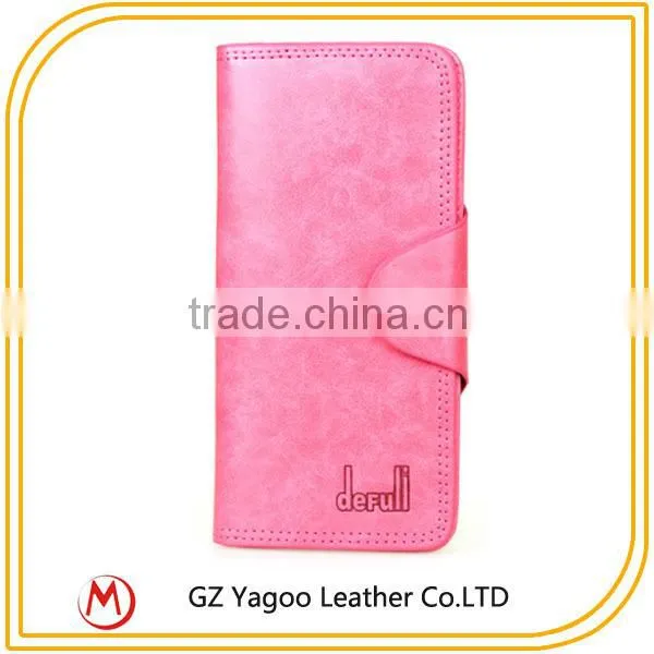 Unisex Unique Clutch Purses OEM Leather Multi-function Wallet photo-6