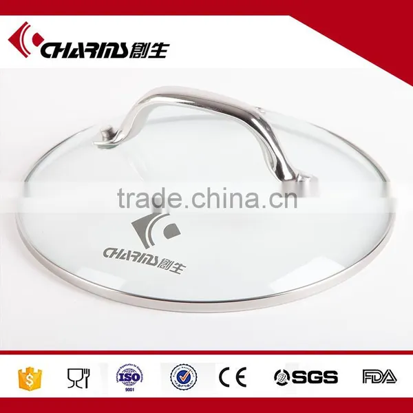2016 ChaoZhou Hot Selling Double Ears Capsuled Bottom Pot With Glass Lid&deep Cooking Pot Cookware With Competitive Price photo-4