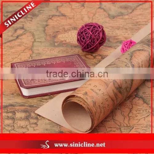 Sinicline Factory Made Vintage Wrapping Paper for Gift Quality Choice photo-3