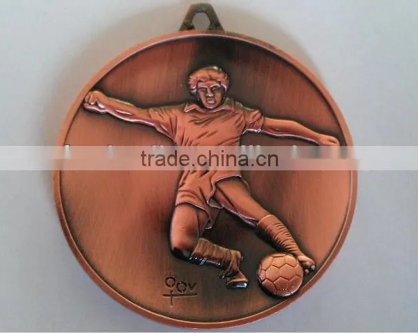 Three-dimensional Characters of Basketball Medal
