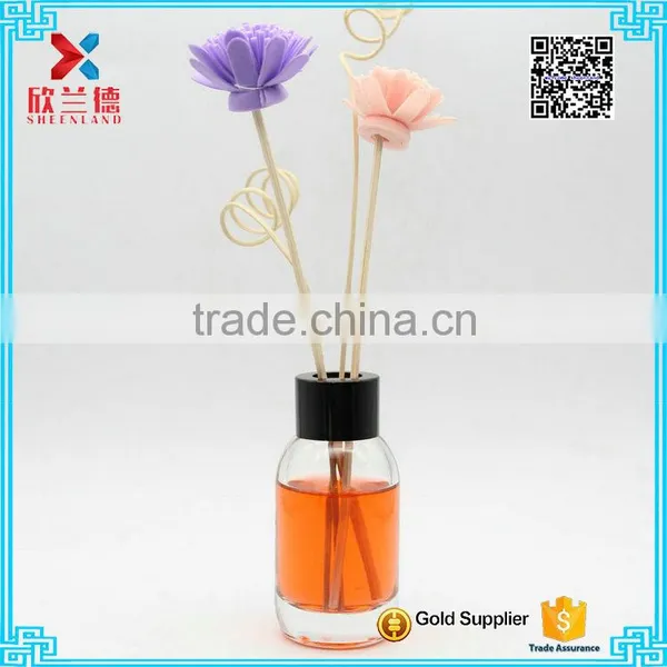190ml Round Packaging Bottle Glass Aroma Diffuser With Black Lid photo-6