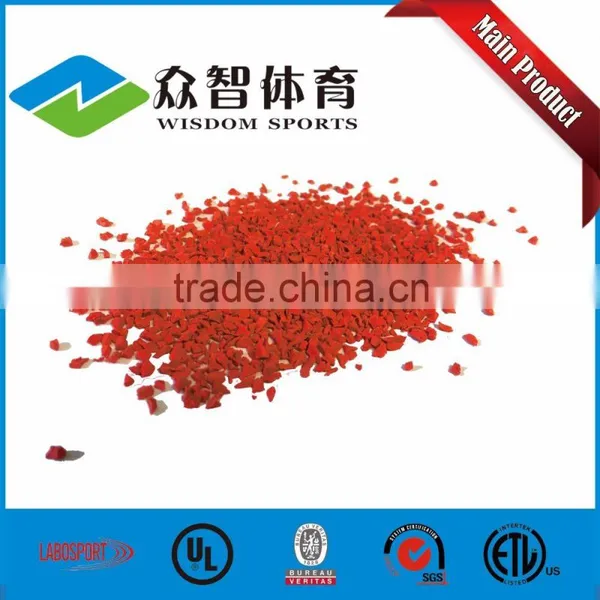 Colorful EPDM Granules & EPDM Rubber Granules/ Rubber Track for Playground