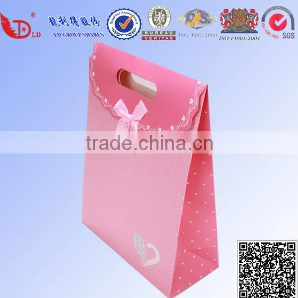 Eco Friendly Custom Printed Famous Brand Paper Bag photo-3