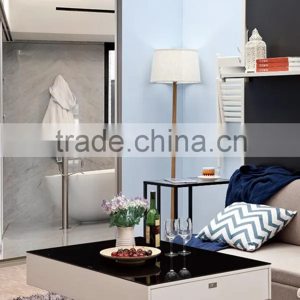 Multifunction Lift Coffee Table Adjustable Tea Table Design Expandable Tempered Glass Folding Dining Tables photo-5
