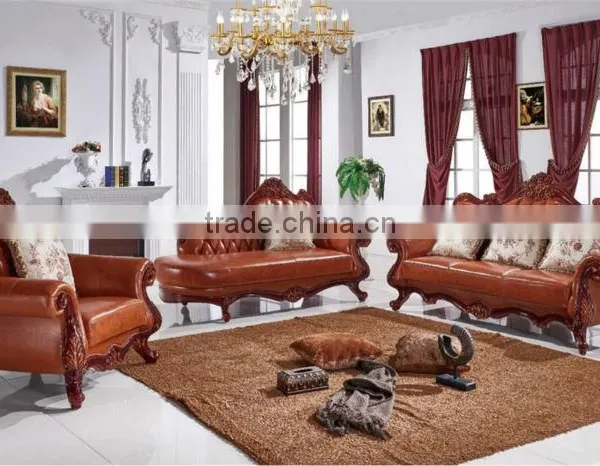 China Sofa Solid Wood Carving Sofa French Antique Bedroom Furniture Sets photo-6