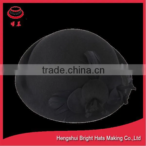 Ladies Winter Wool Felt Beret Beanie Hat With High Quality photo-4