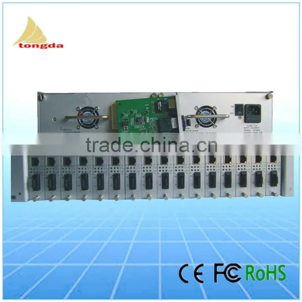 Shenzhen Factory 10/100/1000M Media Converter, SFP Slot, Optical Media Converter photo-5