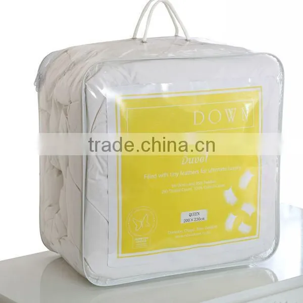 Queen 15%white Duck Down 85%soft Feather Fiber Duvet photo-4