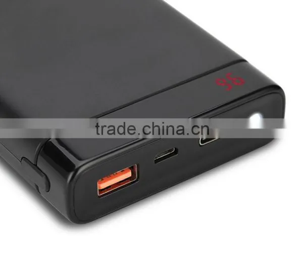 QC 3.0 Fast Charger & Type C Power Bank 10000mAh Bi-direction Output/Input Type-c Quick Charger photo-3